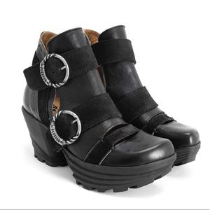 Black John Fluevog Soca size 10